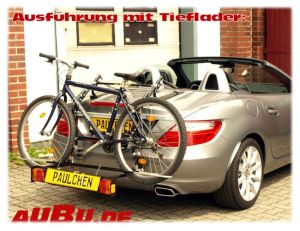 Mercedes SLK Cabrio (Typ R172) Bj. 02/2011 bis 2019. Grundträger inkl. Tieflader/Controler - 413652+409+4704