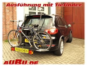 VW Tiguan R-Line Bj. 09/2007 bis 2011 Bj. 2011 bis 2015 nur ohne Chromleiste NUR für R- Line Model  - Paulchen Grundträger - 811451 300