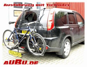 Nissan X-Trail Typ T31 Bj. 07/2007 bis 06/2014 ( Zusatzbeleuchtung wird beim Fahrradtransport empfohlen) - Paulchen Grundträger - 873312 300