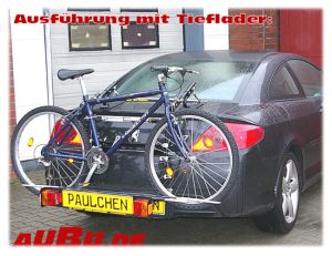 Peugeot 407 Coupe 10/2005 bis 2011 Grundträger inkl. Tieflader - 423221 402 4700