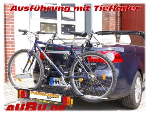 Mercedes SLK Cabrio R171 Grundträger Bj. 06/2004 bis 03/2011 Fahrradtransport nur mit Tieflader zugelassen !!! - 413651 401