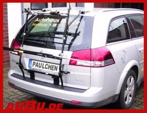 Opel Vectra C Caravan OHNE Spoiler !! Bj. 10/2003 bis 2008 ( Zusatzbeleuchtung wird beim Fahrradtransport empfohlen !) - Paulchen Grundträger - 812804 500