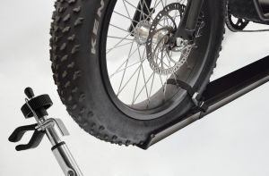 Fahrradzubehör, FatBike (Rahmenstärke: 27 - 80mm) für 1 Fahrrad - schwarz gepulvert (Paulchen)