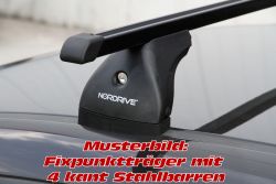 EVOS STAHL Grundträger (Spannträger), Opel Astra K, 5-türig Schrägheck, 11/2015 bis 02/2022