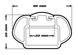 EVOS ALU Grundträger (Spannträger). Audi A3 Sportback. OHNE geschlossene DACHRELING. 5-türig Typ: 8P. 09/2004 bis 09/2013