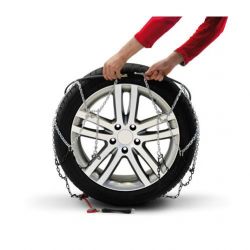 Schneekette SnowDrive R12  (16037-9.5) für Reifengröße 225/60-15  , mit 12mm Laufnetz für PKW und VAN