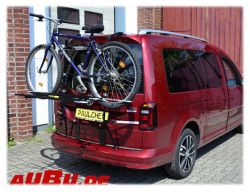 VW Caddy IV auch Maxi mit Chromleiste an der Heckklappe Bj. 05/2015 bis 2020 - Paulchen Grundträger - 811546 300