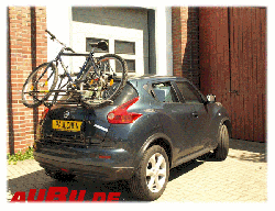 Nissan Juke Bj. 06/2010 bis 2019 ( Zusatzbeleuchtung wird beim Fahrradtransport empfohlen !) - Paulchen Grundträger - 873850 312