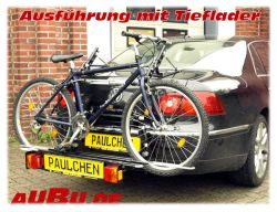 VW Phaeton Bj. 04/2002 bis 02/2007 Grundträger inkl. Tieflader. - 411850 400 4700