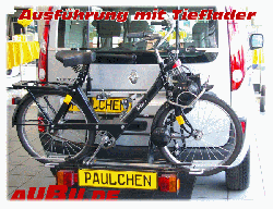 Renault Kangoo II MIT Heckklappe Bj. 01/2008 bis ...  - Paulchen Grundträger - 822802 300