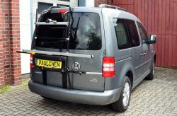 VW Caddy III/IV Baureihe 2K/SAA auch Maxi NUR mit FLÜGELTÜREN 03/2004 bis 04/2015. 05/2015 bis 09/2020 - Paulchen Grundträger - 811534 313