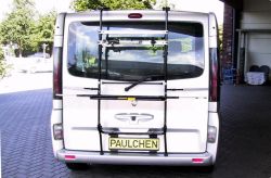 Renault Trafic (Typ JL) Bj. 03/2001 bis 07/2014 ( Zusatzbeleuchtung beim Radtransport wird empfohlen) - Paulchen Grundträger - 822102 307