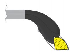 Audi A4 Avant, Bj. 05/2008 bis 10/2015, MIT GESCHLOSSENER RELING - SNAP Aluminium Grundträger