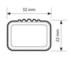 Toyota Auris Sports. Bj. 10/2013 bis 07/2019. MIT GESCHLOSSENER RELING - InRail Grundträger