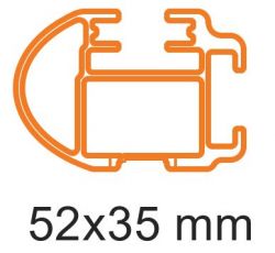 Dachträger VW Crafter (04/2017 bis ..) NUR mit Fixpunkte. (Länge L3/L4. Höhe H2/H3) (Position 4 und 10) - 2 Stück Cruz Alu Cargo AF Schwerlastenträger