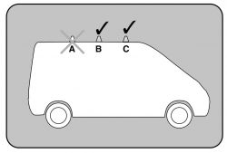 VW ID-Buzz (2022 bis ...), (NUR Mitte und Vorne), 2 Lastenträger - ATERA ALU-Grundträger SIGNO